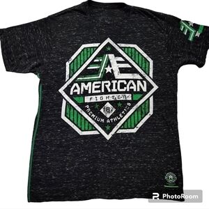 American Fighter sz L Graphic Tshirt